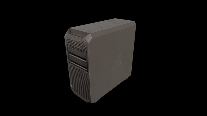 HP Z4 PC 3D Model