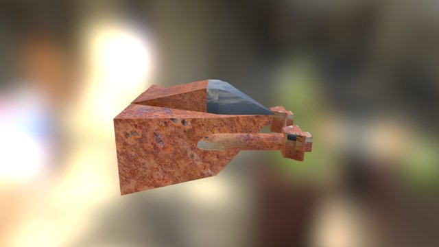 Space Ship 3D Model