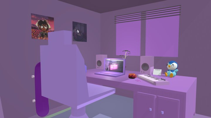 Lofi Room 3D Model