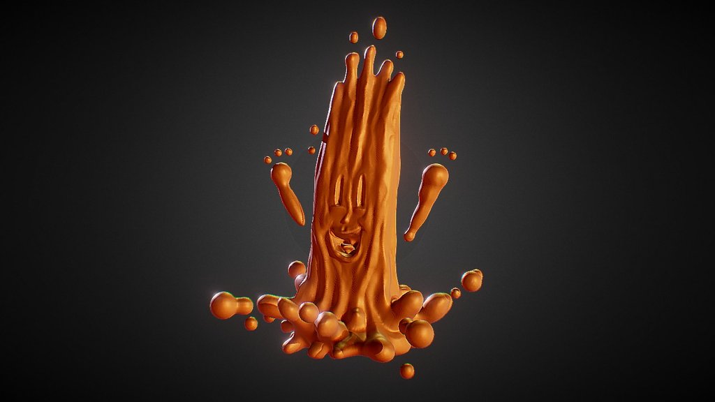Waterfall (Day 15 SculptJanuary 2016)