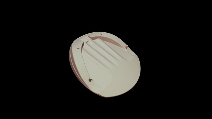 Pink Gellac Premium LED Lamp (Bottom Shell) – Modello 3D gratuito STL