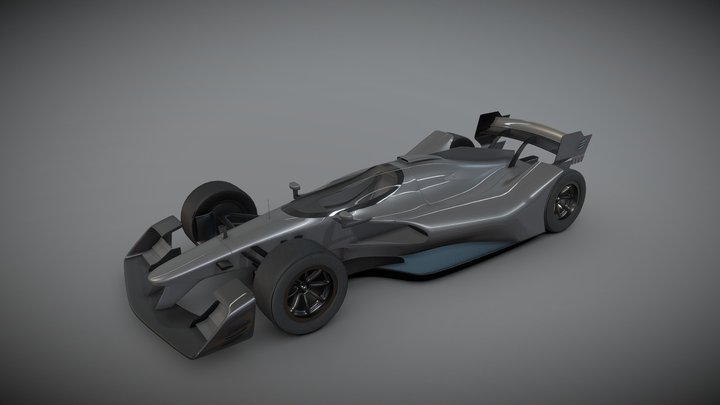Indycar Hyper X 3D Model