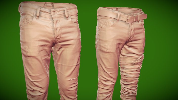 Man - Jeans (3D scan) 3D Model