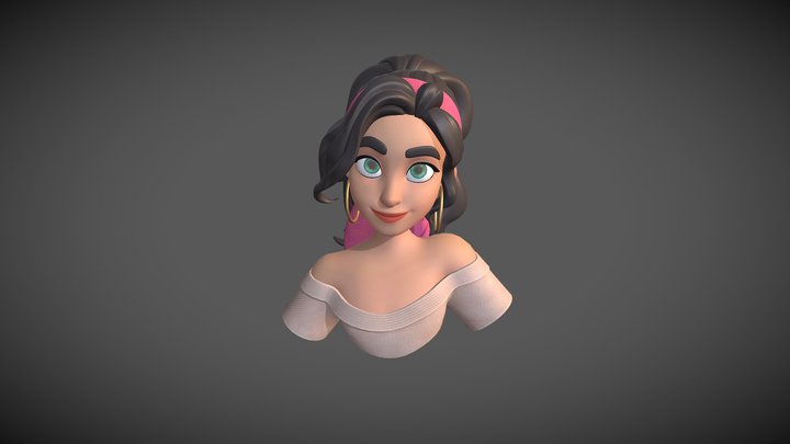 Esmeralda 3D Model