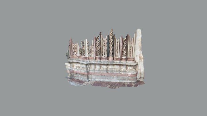 Duomo of Orvieto (Italy) 3D Model