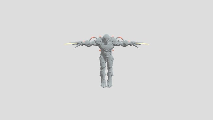 Dread Knight 3D Model