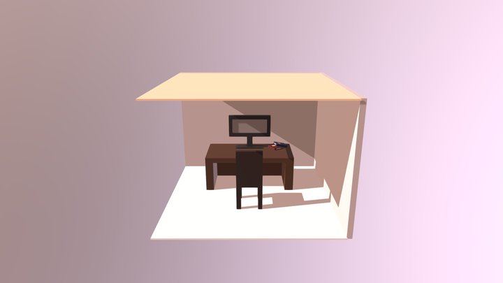 Desktop Model 3D Model
