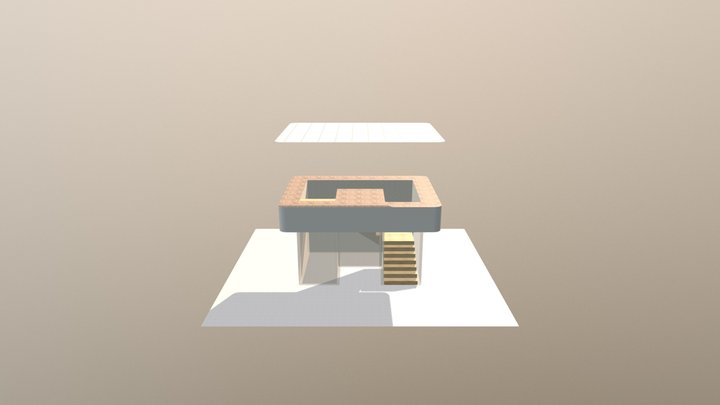 Arlanda vilplanstrappa version 3 3D Model