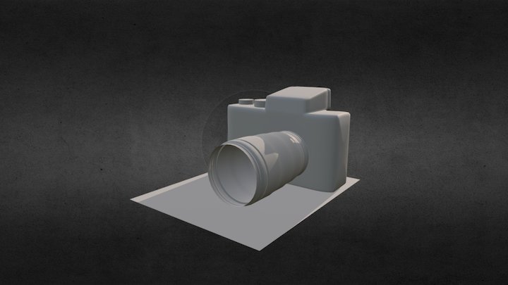 Camera high poly 3D Model