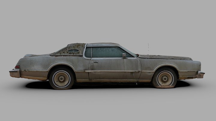 Big Lincoln (Raw Scan) 3D Model