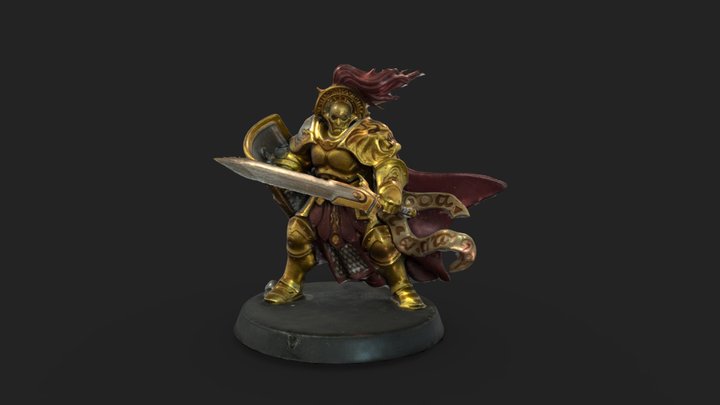 Stormcast eternal - Knight Questor 3D Model