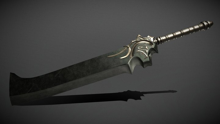 Ancient Sword. Lineage II. 3D Model