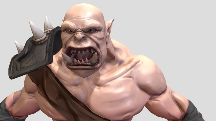 Orc 3D Model