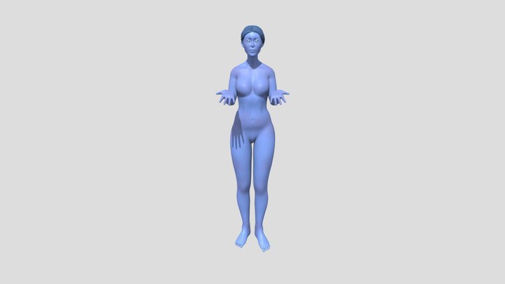 Female Sculpt 3D Model