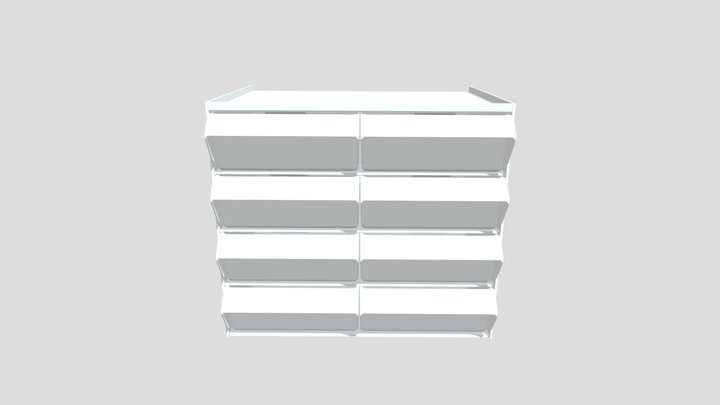 Cassette Case 4t 3D Model