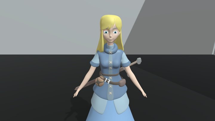 Personaje Final-prueba 3D Model