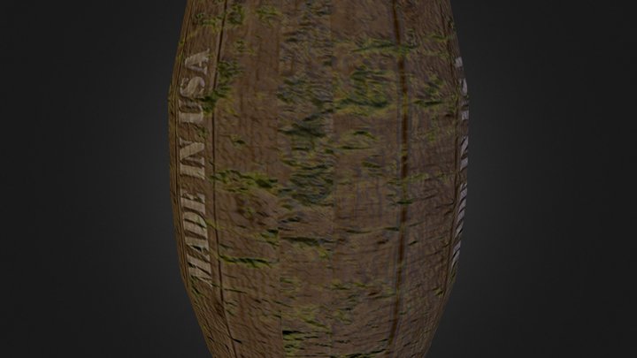 Barrel 3D Model