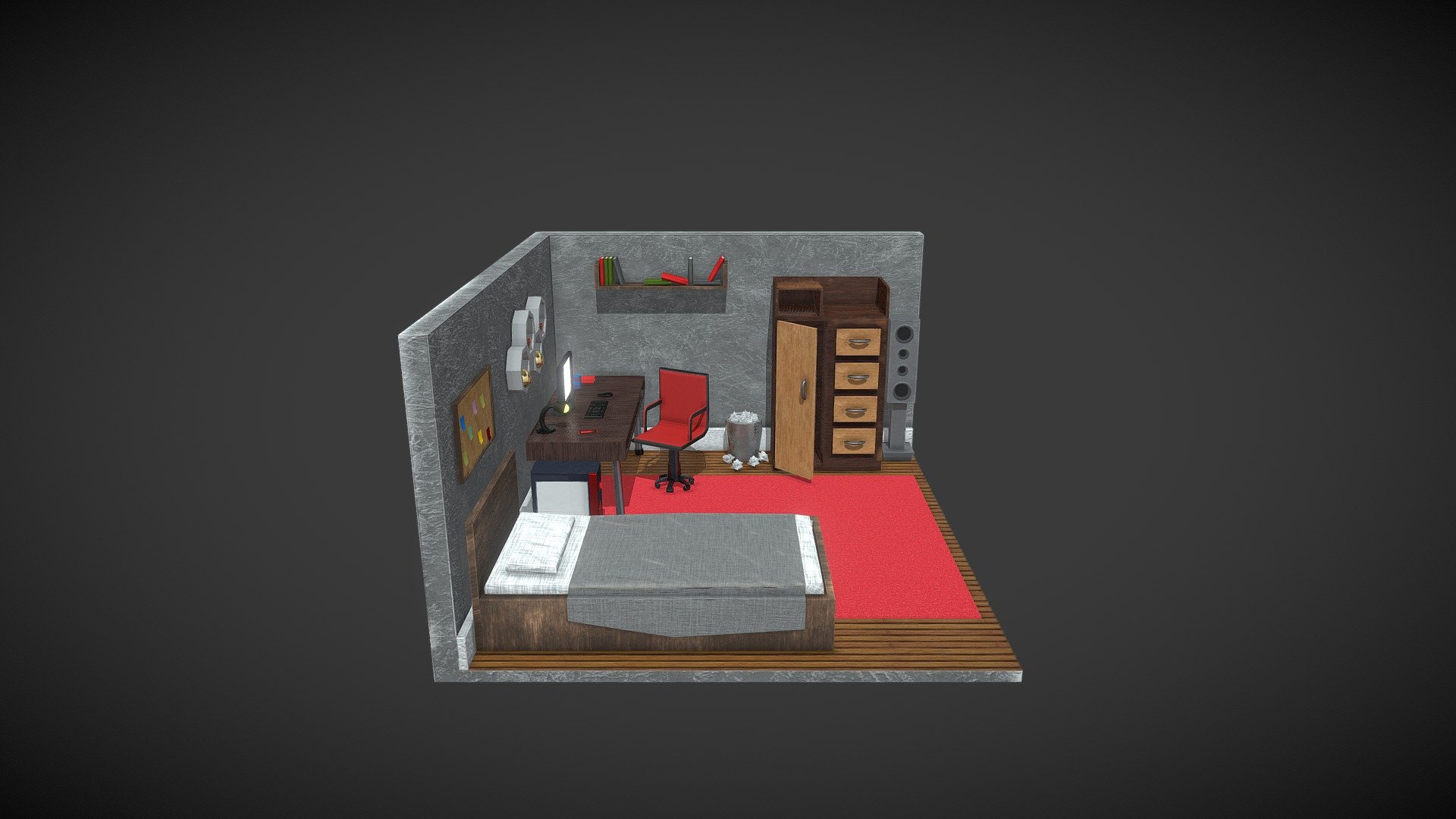 Isometric Room