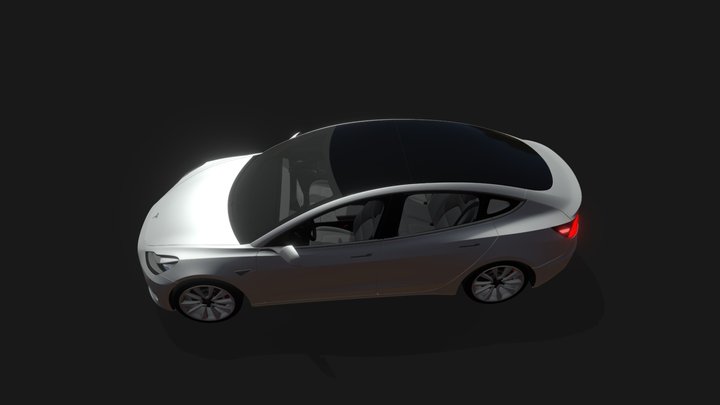 tesla_car1 3D Model