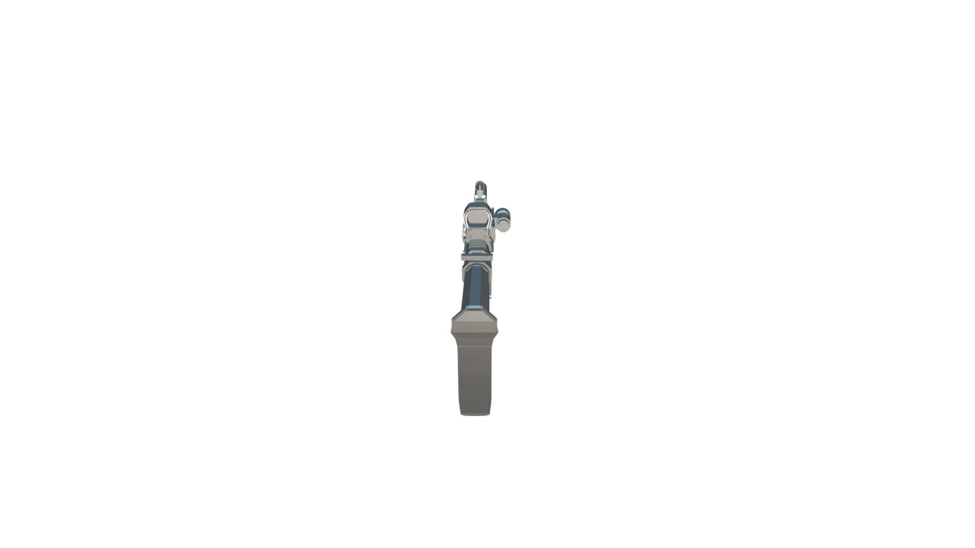 M4A1Gun 3d Model