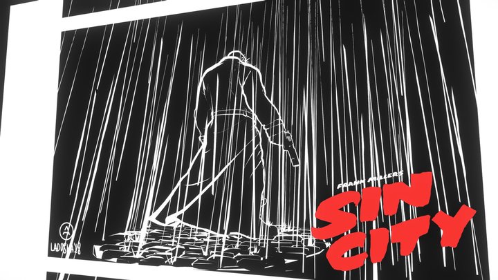Marv Sin City (ver 01) 3D Model