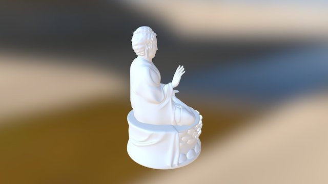budha 3D Model