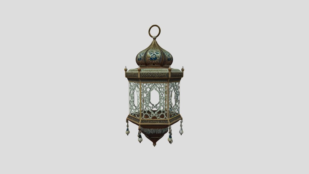Ornate Islamic Arabian lantern lamp Hanging 2