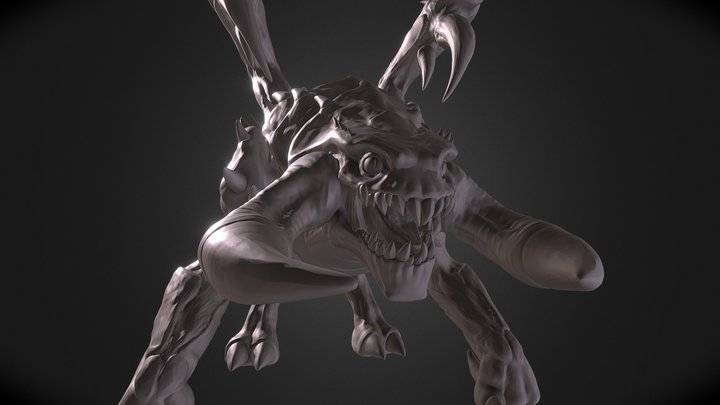 Zergling 3D Model