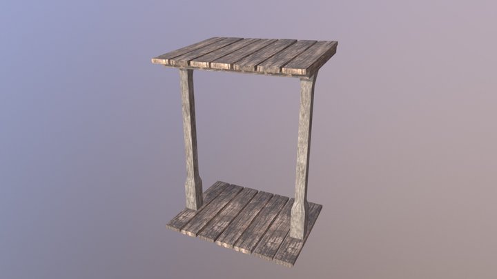 Small Porch 3D Model
