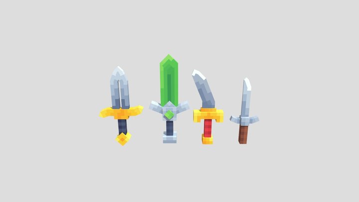 Daggers 3D Model