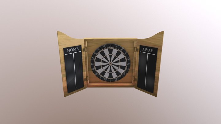 Dart Board 3D Model