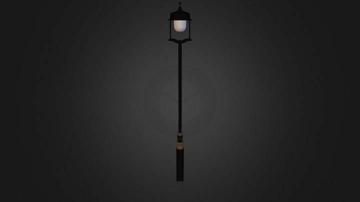 Londense Straatlantaarn 3D Model