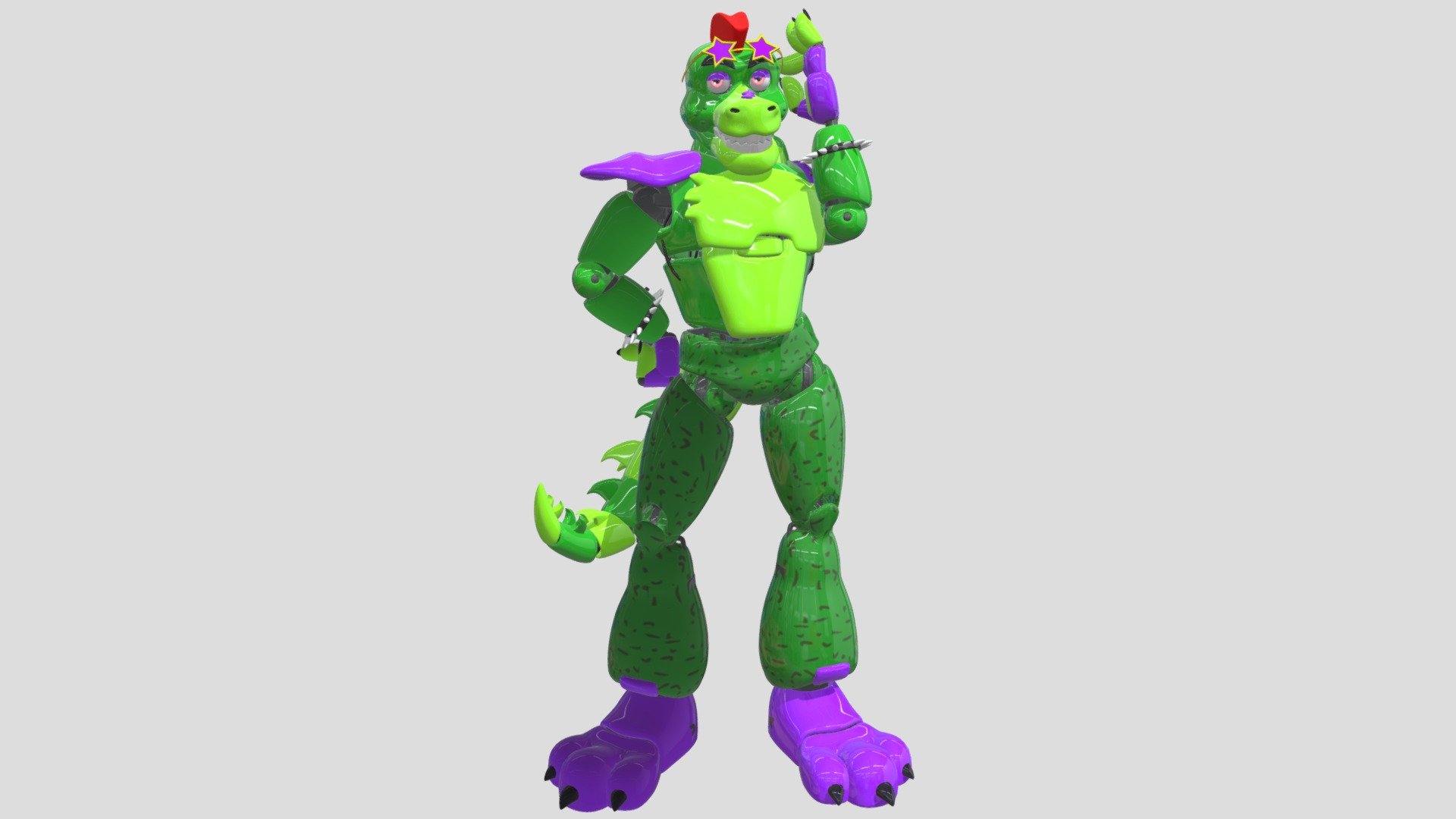 Monster Gator - Download Free 3D model by RoxanneTheArtist945