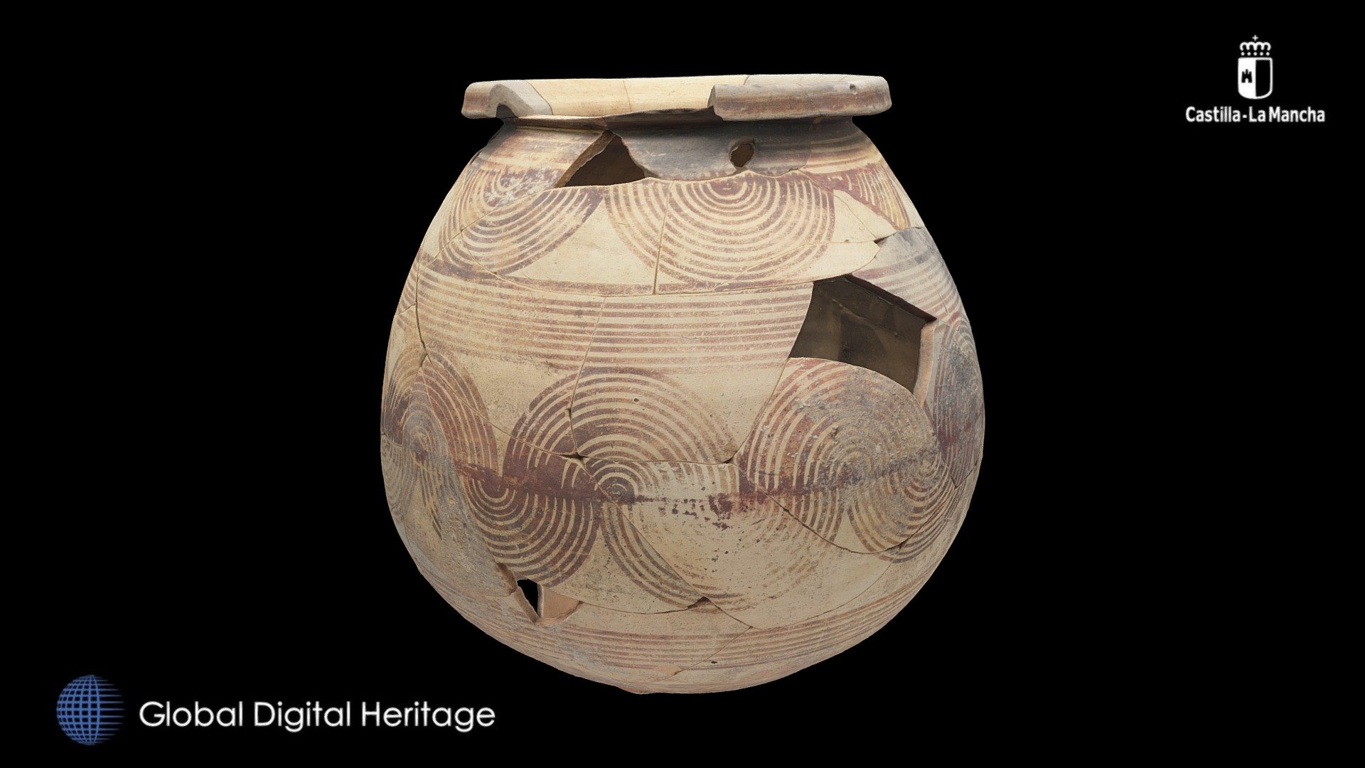 Iberian Ceramic, Castilla-La Mancha, Spain