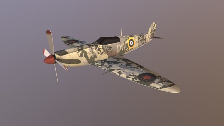 spitfire 3D Model