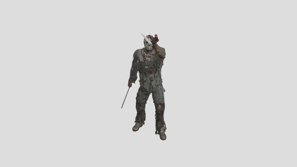 Jason Voorhees Knife Pullout stun animation