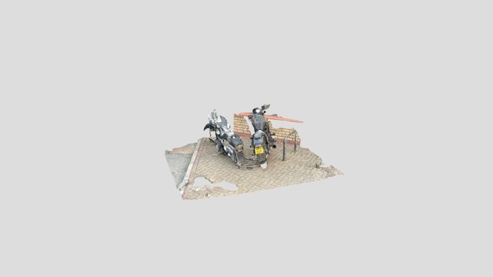 Motorbikes honda 3D Model