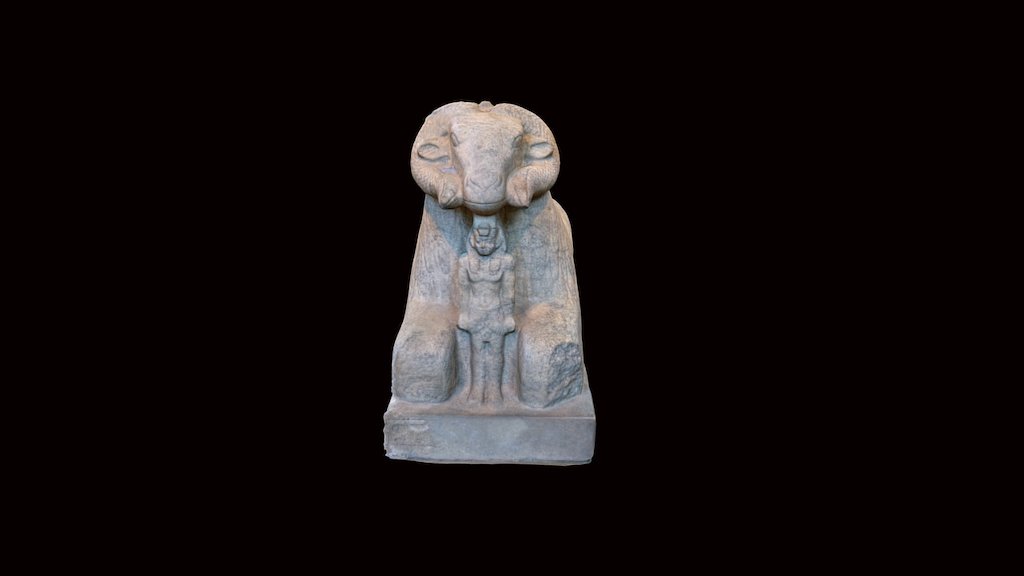 Statue of the ram of Amun