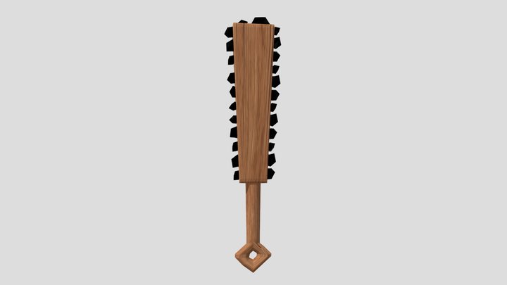 macuahuitl 3D Model