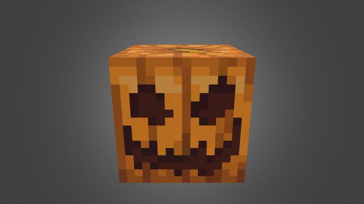 Pumpkin Bomb 3D Model