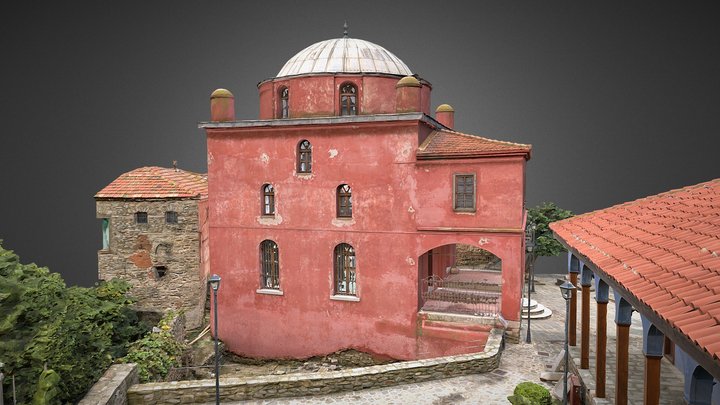 Halil Bey Mosque (Palia Mousiki) 3D Model