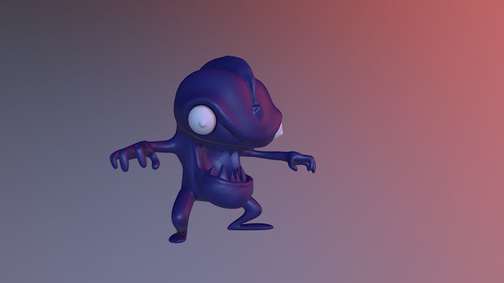 Slob- - The Sea Creature 3D Model