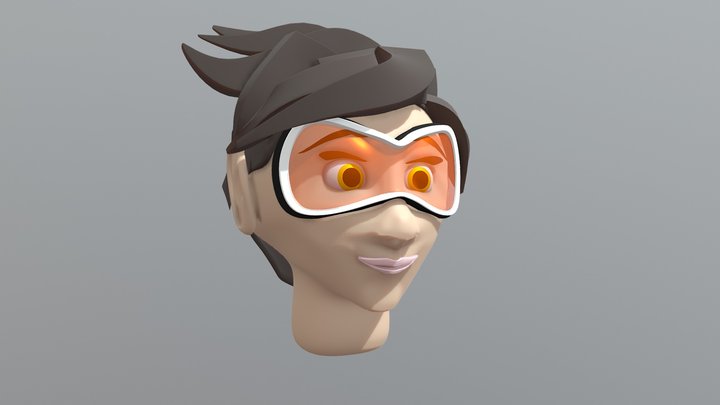 Face Study: Tracer 3D Model