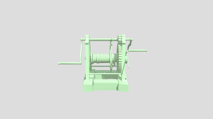 Old Whee Finish 3D Model