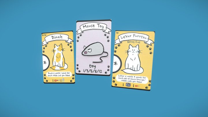 3December - Cards 3D Model