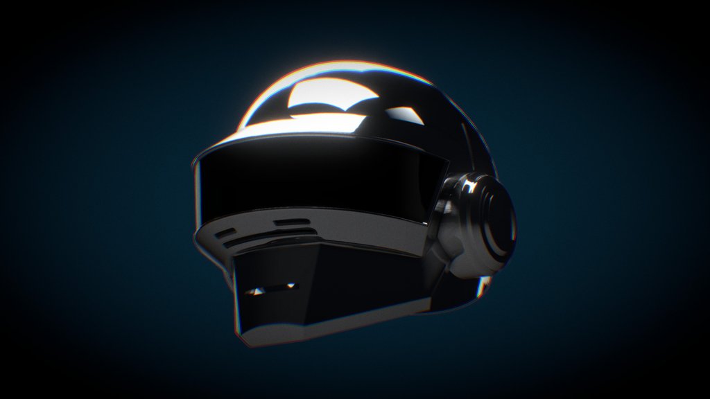 Daft Punk Thomas Helmet (Re-uploaded)