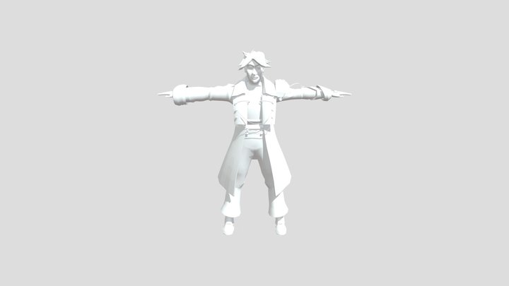3DAC2 CA1 Character 3D Model