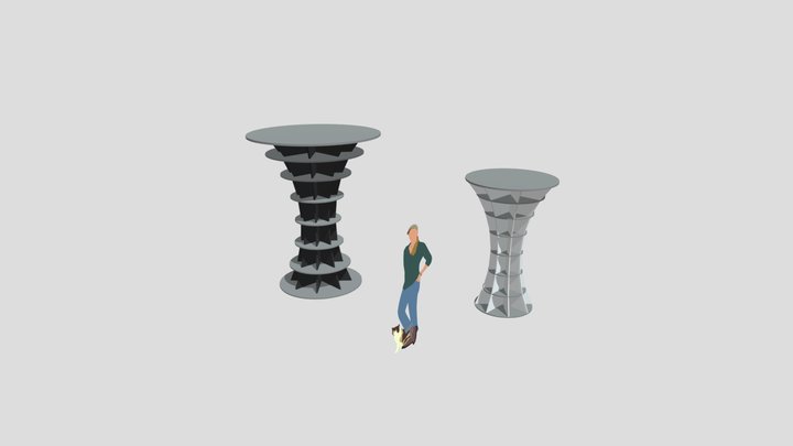 MG And Ryan Shelves 3D Model