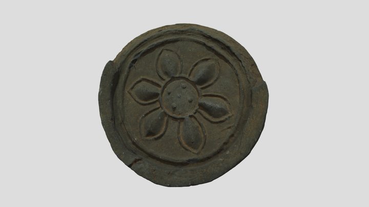 鐙瓦（武蔵国分寺跡） 3D Model