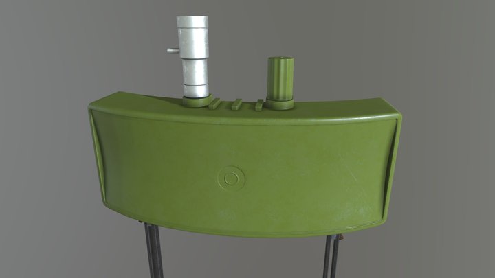 Yugoslav Mrud Anti-Personnel Mine 3D Model